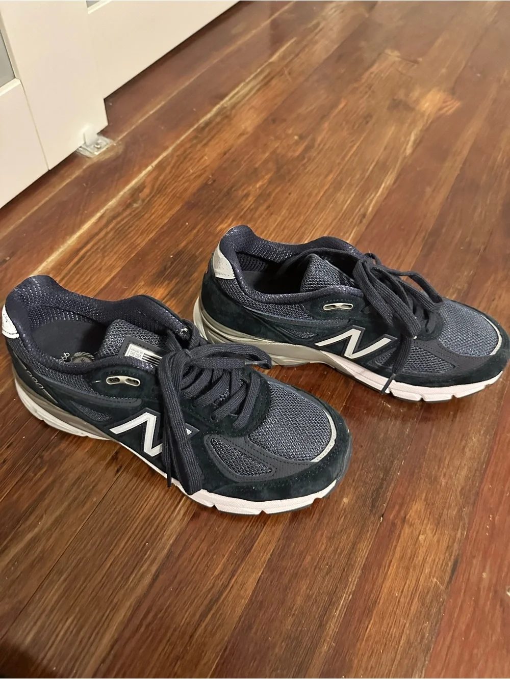New Balance 990 v 4 navy and grey